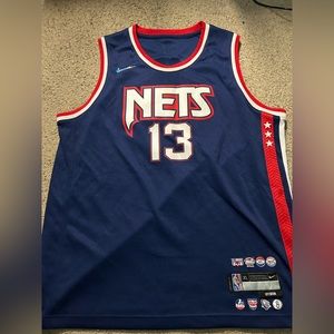 75th Anniversary Brooklyn Nets 2022 Swingman James Harden City Edition Youth XL